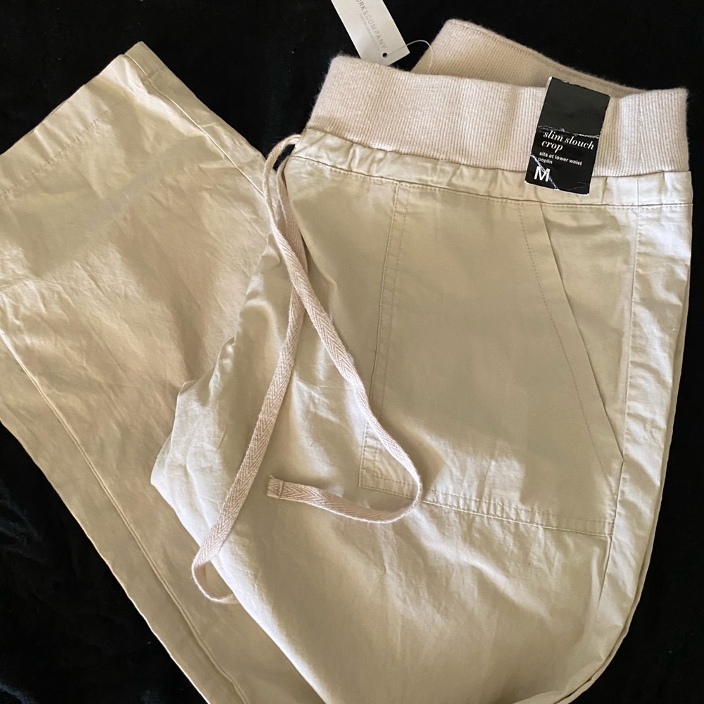 New York and company beige pants medium NWT